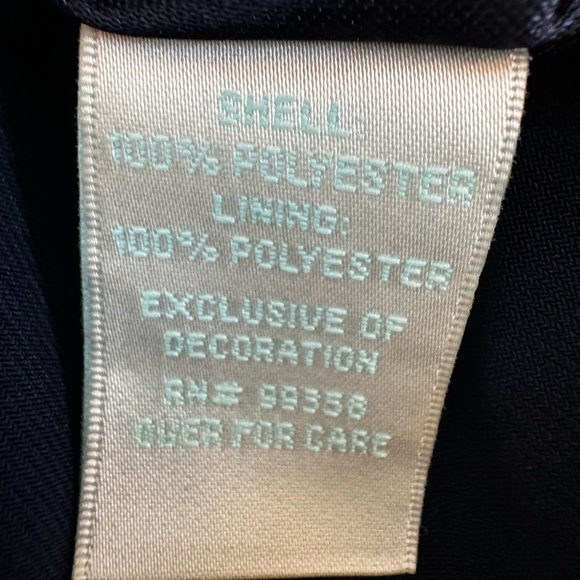 Navy Blue Bodycon Gown with gemstone detail - Picture 13 of 13